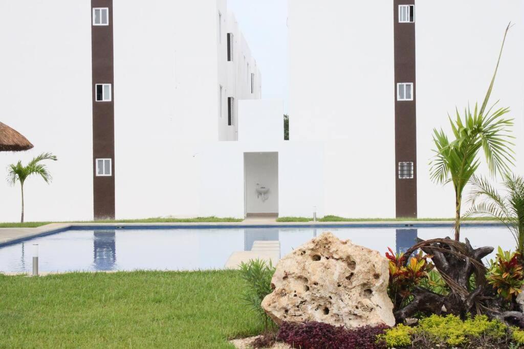 Appartamento Depa De Playa C/Alberca Cerca De La 5A Avenida Playa del Carmen Esterno foto